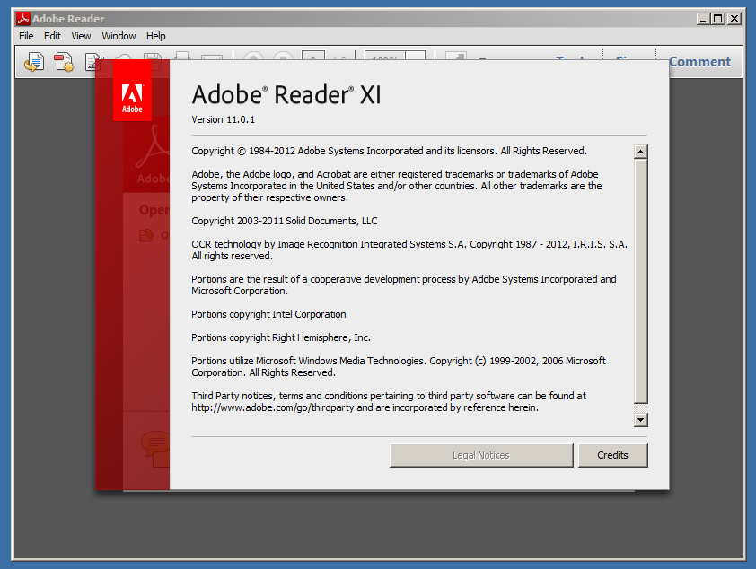 Adobe Reader 11