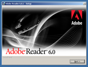 Adobe Reader 6 Install